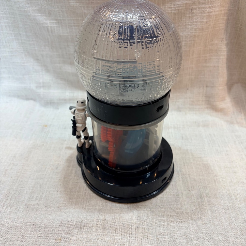 Star Wars Jelly Belly Death Star Candy Dispenser Darth Vader Stormtrooper Black - Picture 5 of 11